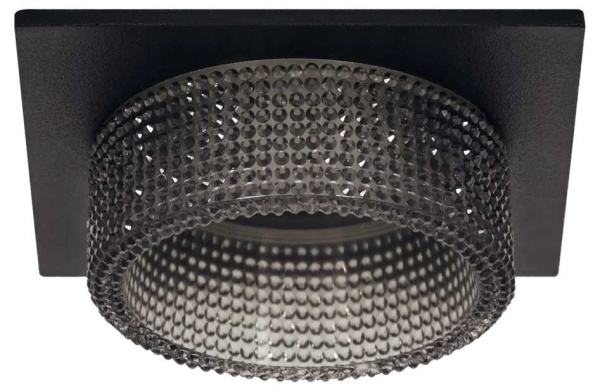 Светильник встраиваемый декоративный ЭРА DK110 BK/GR под лампу MR16 GU5.3 черный/серый Б0058424