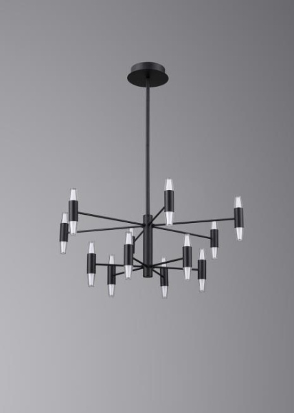 Люстра подвесная Alfa Light F3024-52 BLACK