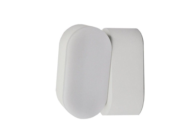 Уличный настенный светодиодный светильник Elvan GW-820A/1-6W-NH-Wh