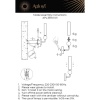 Светильник настенный Aployt Gienia APL.339.01.01