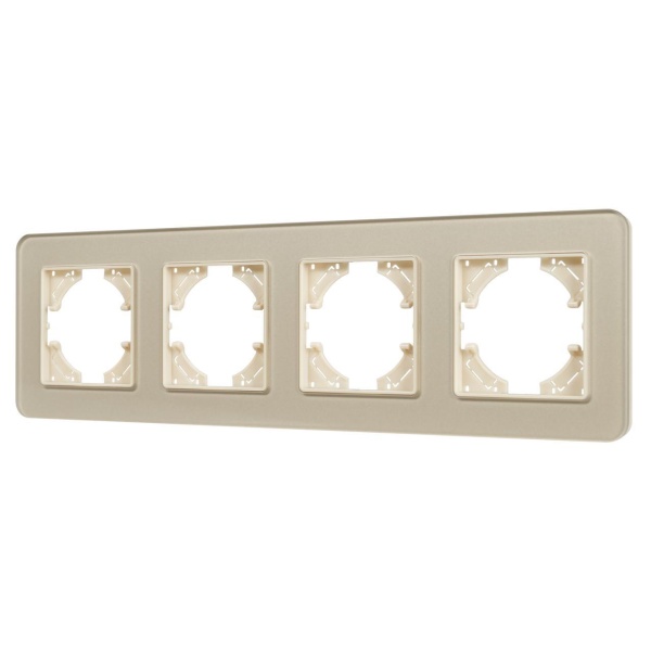 Рамка стеклянная FRM-OMALI-SFGS-4-GD Arlight 049719