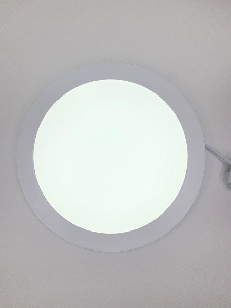 Настенно-потолочный светодиодный светильник Elvan NLS-702R-18W-WW-Wh