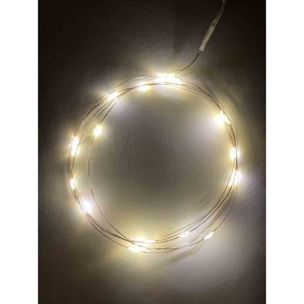 Светодиодная гирлянда ЭРА нить AA теплая белая ENIN-2B Б0041891