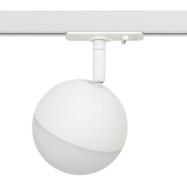 Трековый светильник однофазный ЭРА Round TR42-GX53 WH Б0054177