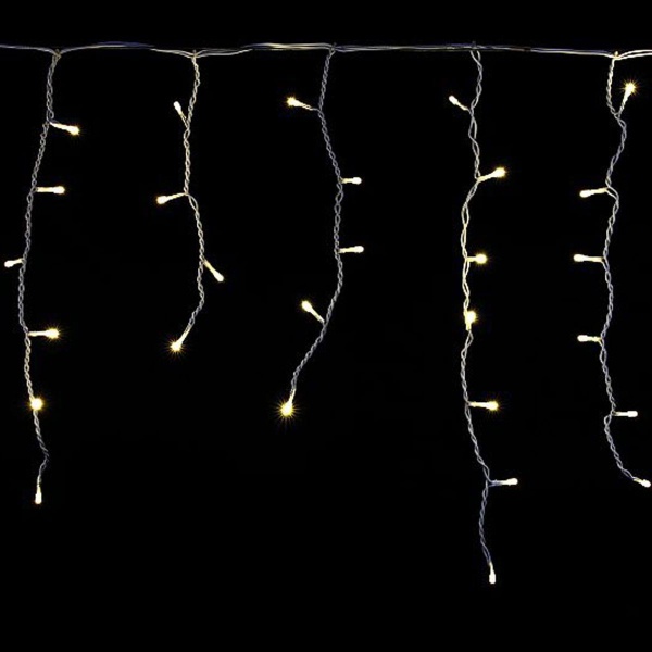 Cветодиодная гирлянда Sneha бахрома 230V теплый белый статичный A-056R WW