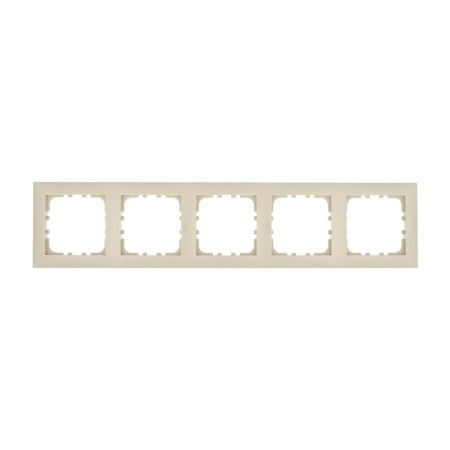 Рамка LK Studio 5-постовая (бежевый) LK60 864501-1