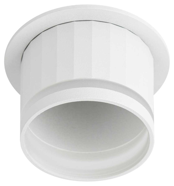 Светильник встраиваемый декоративный ЭРА DK111 WH под лампу MR16 GU5.3 белый Б0058430