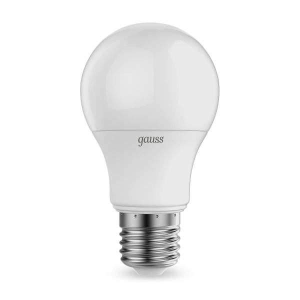 Лампа светодиодная Gauss E27 7W 4100K матовая 102502207