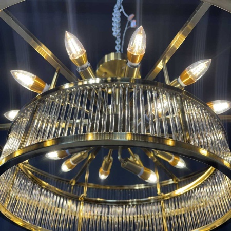 Подвесная люстра Imperium Loft Rh Marais Round Chandelier D100 228942-22