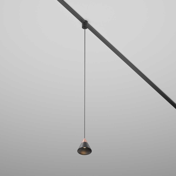 Трековый подвесной светильник Maytoni Technical TR166-1-7W3K-M-B