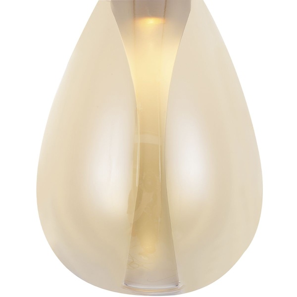 Подвесной светодиодный светильник Crystal Lux Gaudi SP4W Led Amber