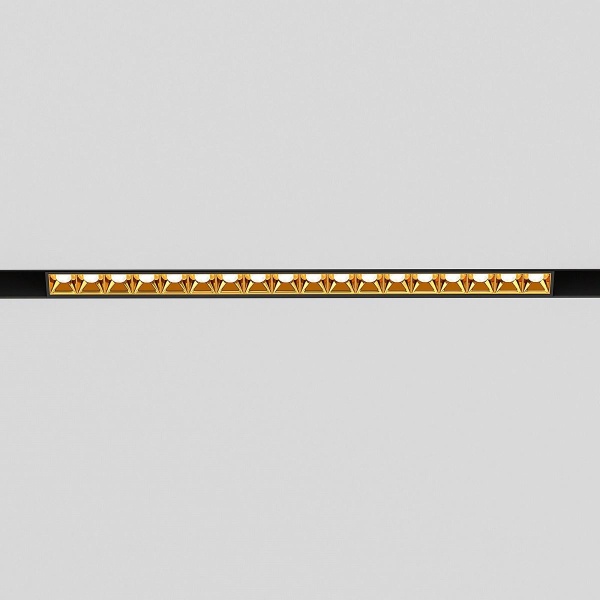 Трековый светодиодный светильник Elektrostandard Slim Magnetic Artas 85104/01 черный/золото a064530 Трековый светодиодный светильник Elektrostandard Slim Magnetic Artas 85104/01 черный/золото a064530