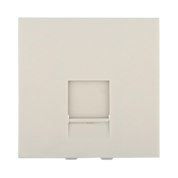 Накладка LK Studio для розетки телефонной, компьютерной RJ,45х45мм (бежевый) LK45 853201-1