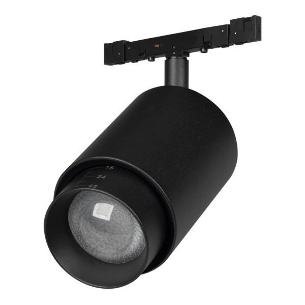Светильник MAG-MICROCOSM-SPOT-ZOOM-R59-12W Day4000 (BK, 20-60 deg, 24V) Arlight 052085