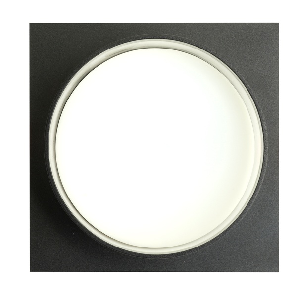 Светильник встраиваемый Feron DL701 потолочный GX70 черный квадрат 51096