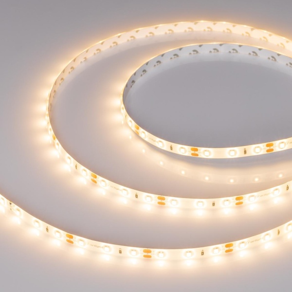 Светодиодная влагозащищенная лента Arlight 4,8W/m 60LED/m 2835SMD теплый белый 5M 014795(2)