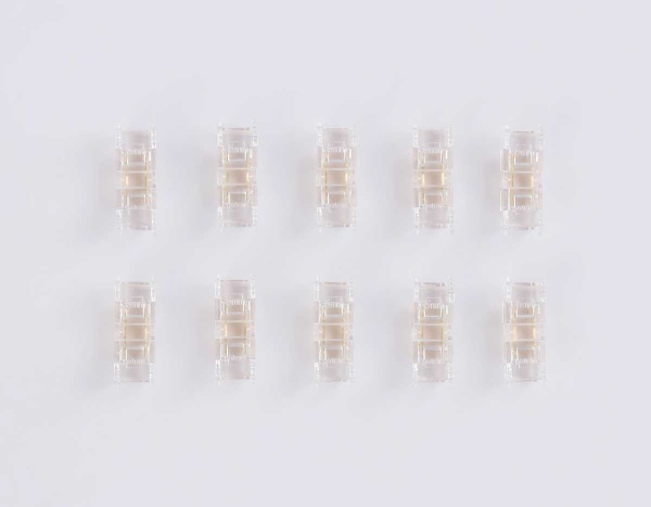 Соединитель прямой AMBRELLA LIGHT ILLUMINATION COB 12/24V для лент 5mm (2 конт.) (10шт. в комплекте) GS6341