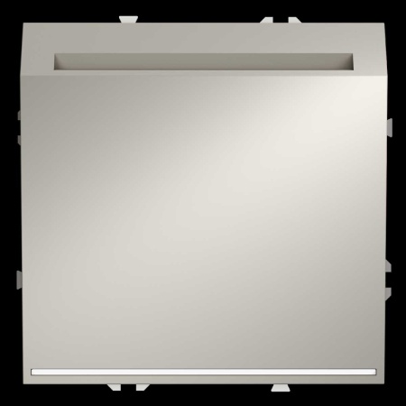 Выключатель встраиваемый S70 карточный 16А, (кашемир) Voltum VLS010703