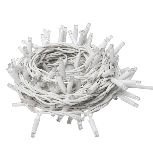 Светодиодная гирлянда Uniel без вилки белый ULD-F90PRO S5M-050/TWK WH UL-00013247