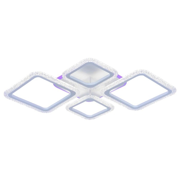 Потолочная светодиодная люстра Profit Light 8015/2+2 WHT