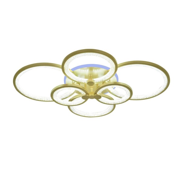 Потолочная люстра Seven Fires Khelmi SF7060/7C-SGD-RGB