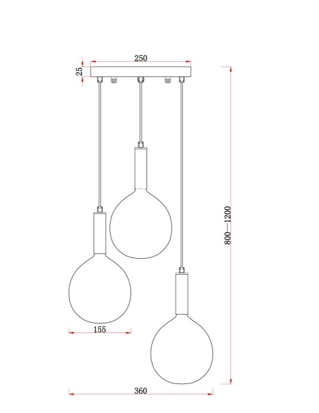 Подвесной светильник Freya Sway FR5269PL-03CH