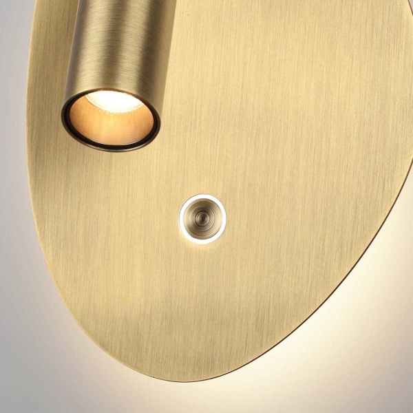 Настенный светильник Odeon Light Roy Hightech 7185/9WL