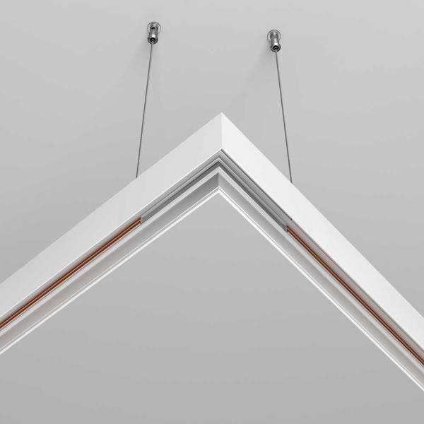 Коннектор угловой Maytoni Technical Exility TRA034HCL-41W