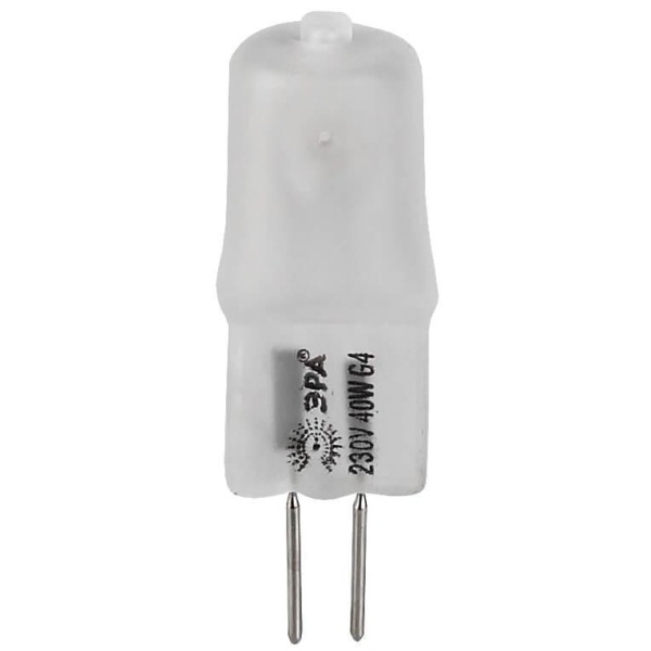 Лампа галогенная ЭРА G4 40W 2700K матовая G4-JCD-40W-230V-FR C0039282 Лампа галогенная ЭРА G4 40W 2700K матовая G4-JCD-40W-230V-FR C0039282