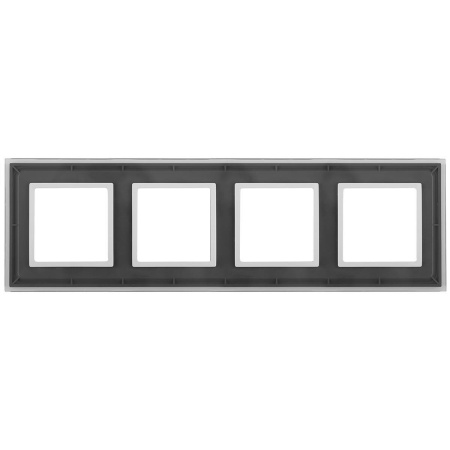 Рамка 4-постовая ЭРА Elegance 14-5104-00 Б0034523