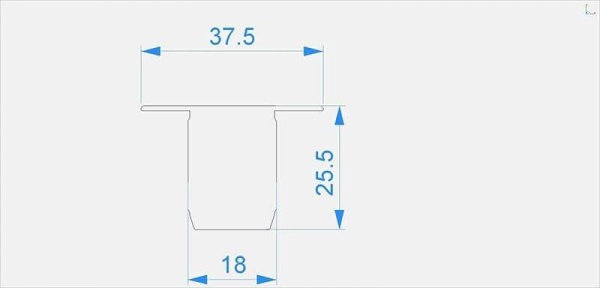 Заглушка Deko-Light End Cap P-ET-03-10 Set 2 pcs 978261 Заглушка Deko-Light End Cap P-ET-03-10 Set 2 pcs 978261