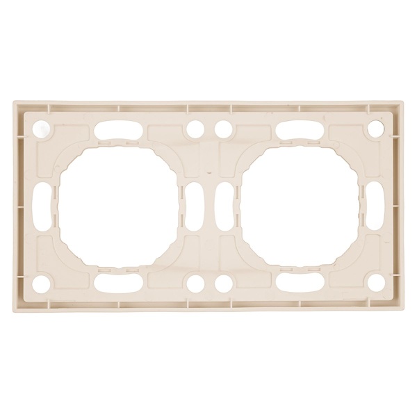 Рамка Stekker, PFR00-5002-08 2-местная Эмили, кашемир, soft touch 49911