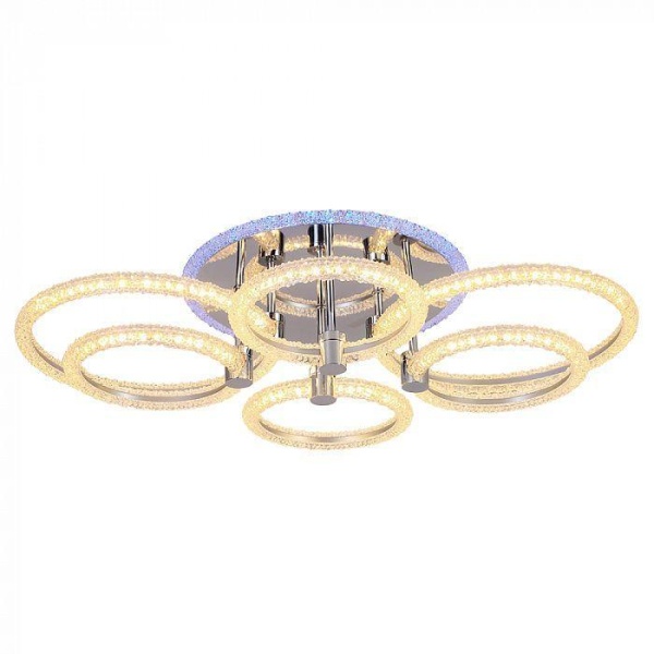 Потолочная светодиодная люстра Profit Light 8024/4+2 CHR