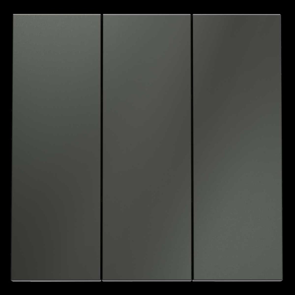 Клавиши для выключателя/переключателя трехклавишного, S70 (титан) Voltum VLS000506