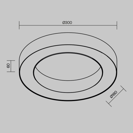 Потолочный светильник Maytoni Technical C093CL-24W4K-W