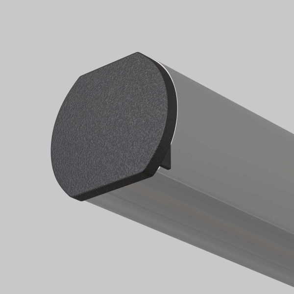 Заглушка для круглового шинопровода Maytoni Technical Accessories for tracks Basity TRA172EC-R-11B