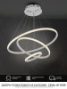 Подвесной светодиодный светильник Seven Fires Sigild WD6023/3P-WT
