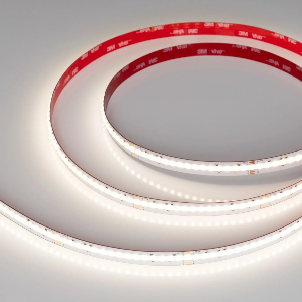 Светодиодная лента Arlight 15W/m 768LED/m CSPSMD дневной белый + разноцветный 5М COB-X768-12mm 24V 041786