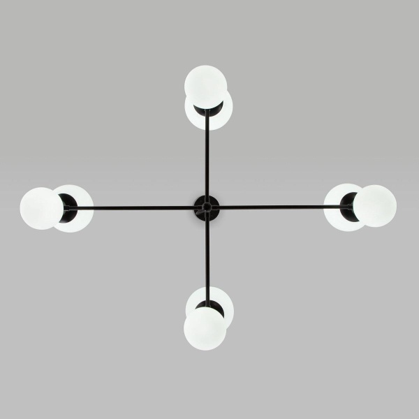 Подвесная люстра Eurosvet Bubble 30182/8 черный