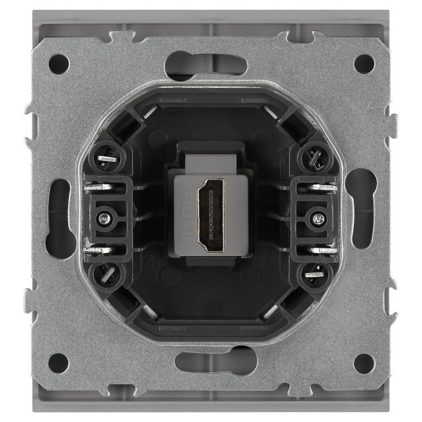 Розетка ЭРА Arktik 16-3114-03 HDMI алюминий Б0070506