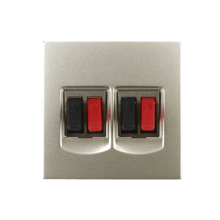 Аудиорозетка двойная ЭРА Elegance 14-3112-04 Б0034329