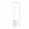 Подвесной светодиодный светильник Eurosvet Bonaldo 50247/1 Led белый