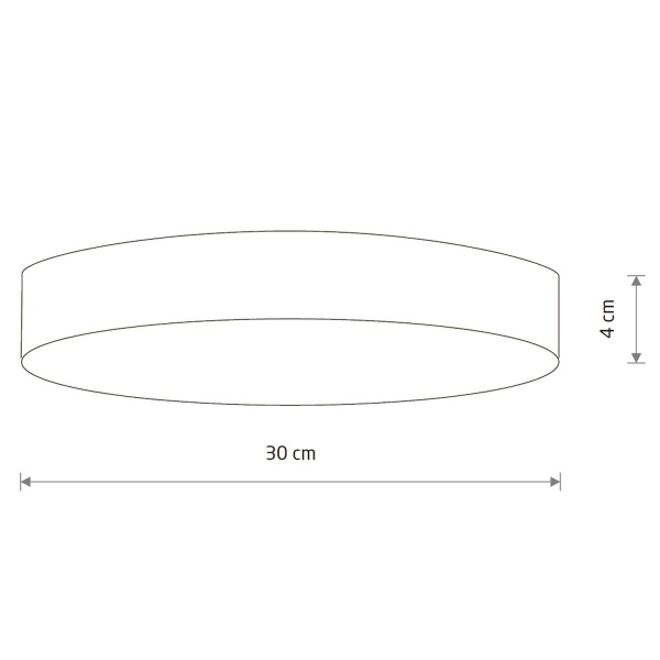 Потолочный cветильник Nowodvorski Lid Round Led Black 10410