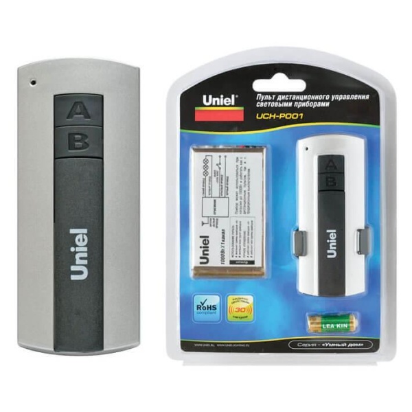 Пульт управления светом Uniel UCH-P001-G1-1000W-30M 02244 Пульт управления светом Uniel UCH-P001-G1-1000W-30M 02244