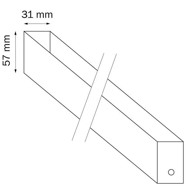 Шинопровод однофазный Lightstar Teta 505036