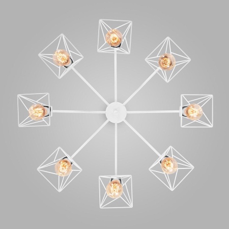 Потолочная люстра Eurosvet Trappola 70107/8 белый