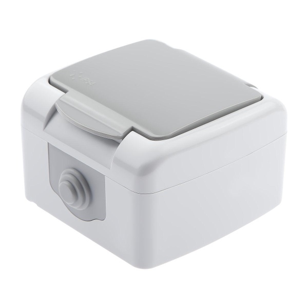 Розетка ЭРА Intro Atlantic Schuko 2P+E 16A 250V с крышкой 5-201-03 Б0050945 Розетка ЭРА Intro Atlantic Schuko 2P+E 16A 250V с крышкой 5-201-03 Б0050945