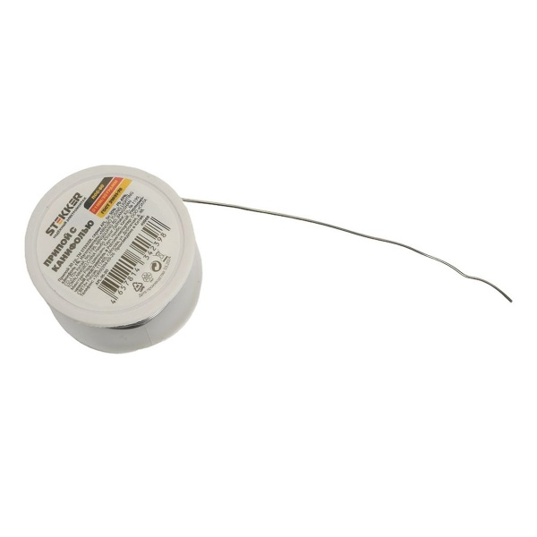 Припой в бобине 30 гр, 50% олово, 49% свинец, 1% канифоль APL-16-30 49968