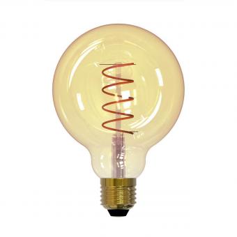 Лампа светодиодная (UL-00001818) E27 4W 2250K прозрачная LED-G95-4W/GOLDEN/E27/CW GLV21GO