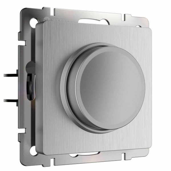 Диммер Werkel cеребряный рифленый W1142009 4690389159664 Диммер Werkel cеребряный рифленый W1142009 4690389159664